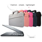 Portable Laptop Tablet Bag - 15.6 Inch Double Side Pockets Soft Handle Oxford Cloth - Deep Space Gray - Pink