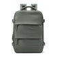Outdoor Travel Laptop Backpack - Army Green - Dark Green