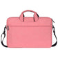 Waterproof Oxford Cloth One-Shoulder Handbag For 15.6 Laptops - Hidden Portable Strap - Pink