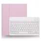 Detachable Bluetooth Keyboard Tablet Case For Ipad Pro 11 With Pen Slot - Plain Texture - Pink