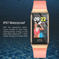 Waterproof Smart Bracelet With Tft Screen - 6 Inches - Pink