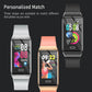 Waterproof Smart Bracelet With Tft Screen - 6 Inches - Pink