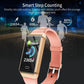 Waterproof Smart Bracelet With Tft Screen - 6 Inches - Pink