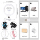 26Cm Usb 3 Modes Dimmable Led Ring Light With Phone Clamp