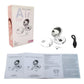 Wireless Hifi Stereo Earphones with Charging Case and Make-up Mirror - Pink