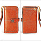 3556 Large Capacity Long Multi-function Anti-magnetic Rfid Wallet Clutch for Women with Card Slots - Pink