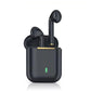 Wireless Binaural Bluetooth Earphones with Charging Box - J18 - Green