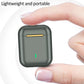 Wireless Binaural Bluetooth Earphones with Charging Box - J18 - Green