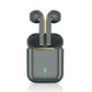 Wireless Binaural Bluetooth Earphones with Charging Box - J18 - Green