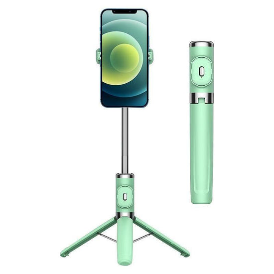 Wireless Selfie Stick With Remote Tripod - Compact Design