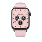 1.83 Inch Bt5.2 Smart Sport Watch Support Sleep / Heart Rate / Blood Oxygen / Temperature / Blood Pressure Health Monitor - Gold + Pink