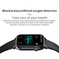 1.83 Inch Bt5.2 Smart Sport Watch Support Sleep / Heart Rate / Blood Oxygen / Temperature / Blood Pressure Health Monitor - Gold + Pink