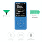 Portable Lcd Fm Radio Mp3 Mp4 Player 4Gb Memory Black - Blue 4Gb