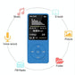 Portable Lcd Fm Radio Mp3 Mp4 Player 4Gb Memory Black - Blue 4Gb