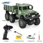 2.4ghz 4ch Rc Dongfeng 8 Six-wheeled Armor Truck Toy - Green