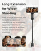 Portable Smartphone Gimbal Stabilizer - Foldable Green