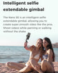 Portable Smartphone Gimbal Stabilizer - Foldable Green