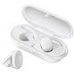Waterproof Wireless Bluetooth Earphones with Magnetic Charging Box - 300mah - Green