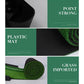 2.5M Golf Putting Mat With Push Rod Trainer & 6 Balls - No Auto Return