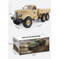Mini 2.4ghz Rc 6wd Tracked Military Truck - Army Green