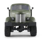 Mini 2.4ghz Rc 6wd Tracked Military Truck - Army Green