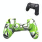 Silicone Protective Case for Sony Ps4 - Non-slip - Black + Green