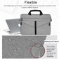 Stylish Zipper Laptop Bag With Shoulder Strap - Durable & Breathable - Dark Gray