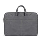 Waterproof Portable One-Shoulder Handbag For 13.3 Laptops With Strap & Magic Stick - Dark Gray