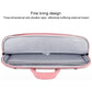 Waterproof Portable One-Shoulder Handbag For 13.3 Laptops With Strap & Magic Stick - Dark Gray