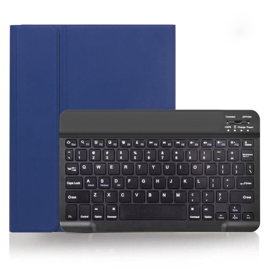 Detachable Bluetooth Keyboard Tablet Case For Ipad Pro 11 With Pen Slot - Plain Texture - Dark Green