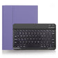 Detachable Bluetooth Keyboard Tablet Case For Ipad Pro 11 With Pen Slot - Plain Texture - Dark Green