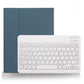 Detachable Bluetooth Keyboard Tablet Case For Ipad Pro 11 With Pen Slot - Plain Texture - Dark Green