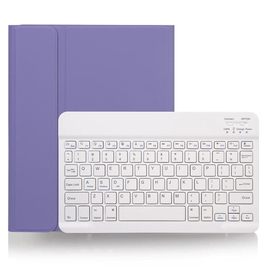 Detachable Bluetooth Keyboard Tablet Case For Ipad Pro 11 With Pen Slot - Plain Texture - Dark Green