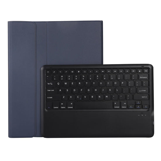 Ultra-Thin Detachable Bluetooth Keyboard Leather Case For Ipad Pro 12.9 2018 With Pen Slot - Rose Gold
