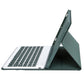 2022 Ipad 10.9 Bluetooth Keyboard Leather Case With Pen Slot - Lambskin Texture - Rose Gold