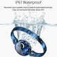 Waterproof Smart Bracelet With Lcd Screen And Heart Rate Monitor - Rose Gold