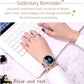 Waterproof Smart Bracelet With Lcd Screen And Heart Rate Monitor - Rose Gold