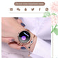 Waterproof Smart Bracelet With Lcd Screen And Heart Rate Monitor - Rose Gold