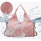 Vibe Geeks Large Capacity Dry and Wet Separation Wear-resistant Sports Fitness Storage Bag - Pink
