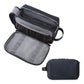 Vibe Geeks Water Resistant Travel Toiletry Organizer Bag - Navy