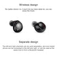 Wireless Tws Bluetooth V5.0 Earphones with Drawer Type S2 Design - Grey