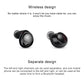 Wireless Tws Bluetooth V5.0 Earphones with Drawer Type S2 Design - Grey