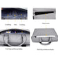 Expandable Laptop Bag - Waterproof Oxford Cloth Detachable Shoulder Strap - Grey