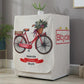 Cartoon Cotton Linen Drum Roller Washing Machine Dust Cover - 83X60X60Cm Size - Penguin