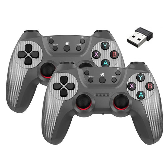 2.4g Wireless Controller for Pc Linux Android Tvbox - Supports Dual Connection - Elegant Silver