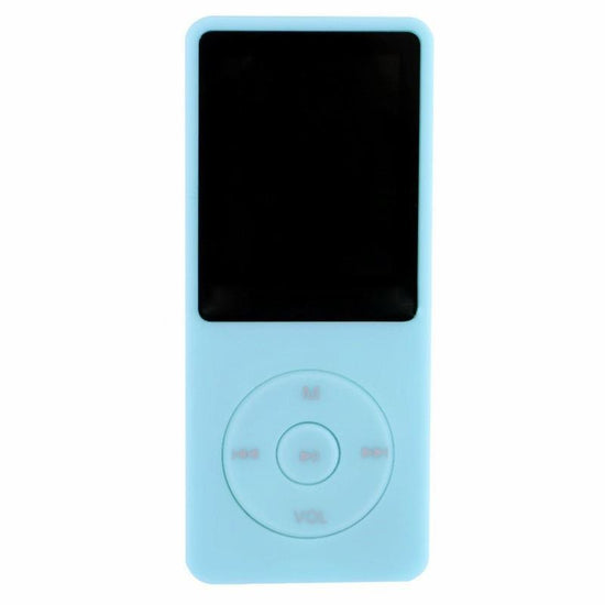 Portable Lcd Fm Radio Mp3 Mp4 Player 4Gb Memory Black - Light Blue 4Gb