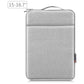 15-16.7 Inch Laptop Sleeve Briefcase With Zipper And Handle - Grey