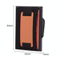 Pop-up Rfid Wallet with Anti-magnetic Protection - Grey