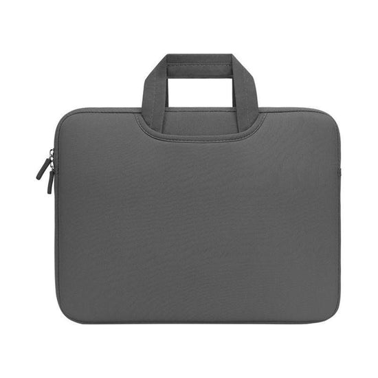 Portable Air Permeable Handheld Sleeve For 13.3 Laptops - 34X25.5X2.5Cm - Grey