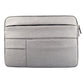 14 Laptop Tablet Bag with Multiple Pockets - Portable & Durable - Grey